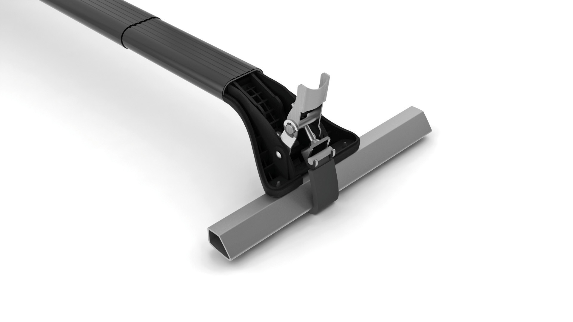 Snap Steel Rail, set completo barre portatutto telescopiche in acciaio - S - F0 - immagine 3