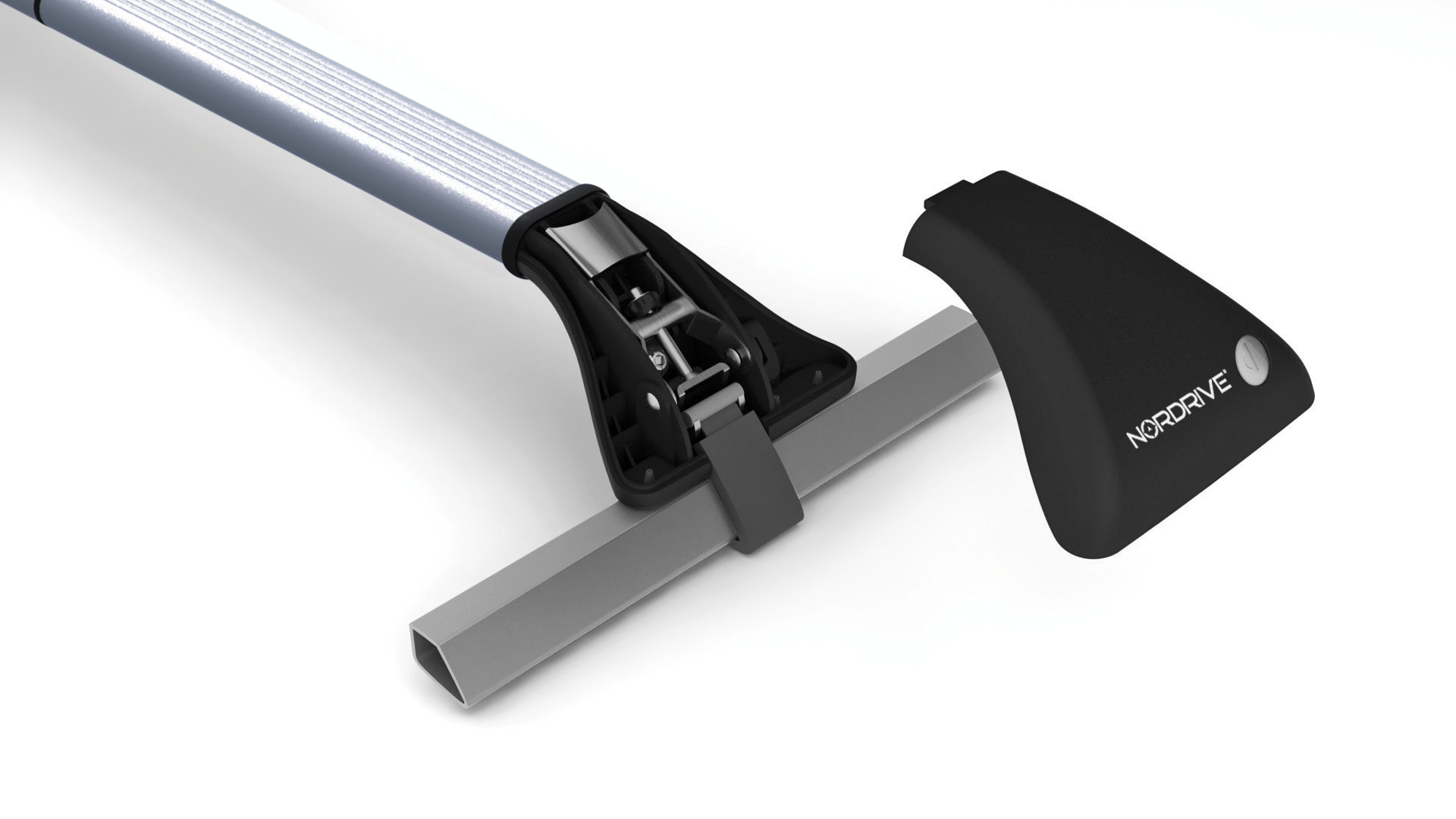 Snap Alu Rail, set completo barre portatutto telescopiche in alluminio - S - F0 - immagine 4