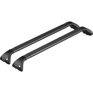Snap Steel, coppia barre portatutto telescopiche in acciaio - L - 100÷136 cm