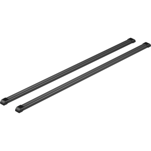 Quadra, coppia barre portatutto in acciaio - M - 120 cm