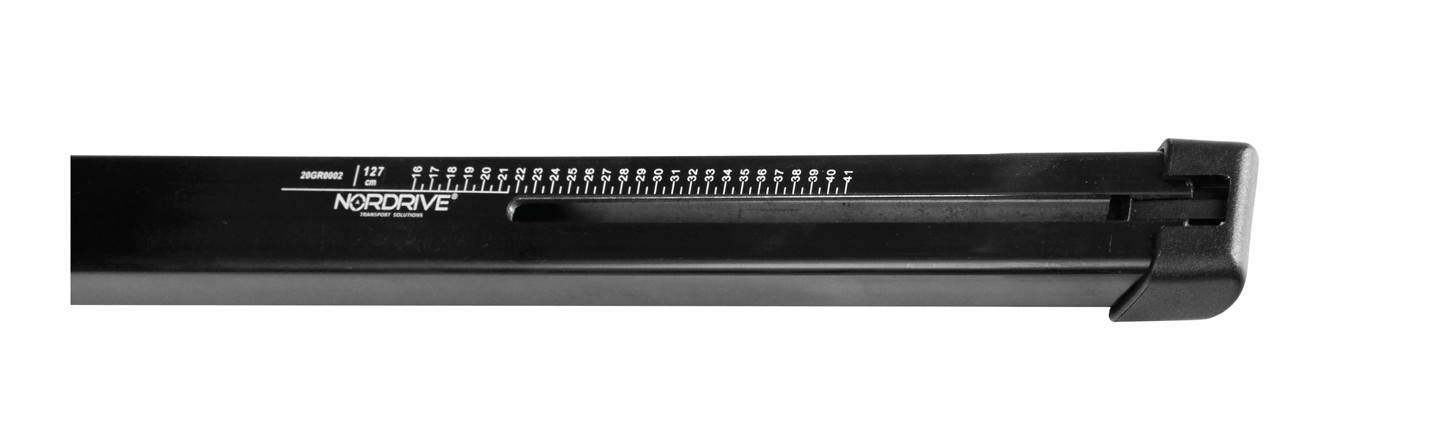 Quadra, coppia barre portatutto in acciaio - M - 120 cm - immagine 3