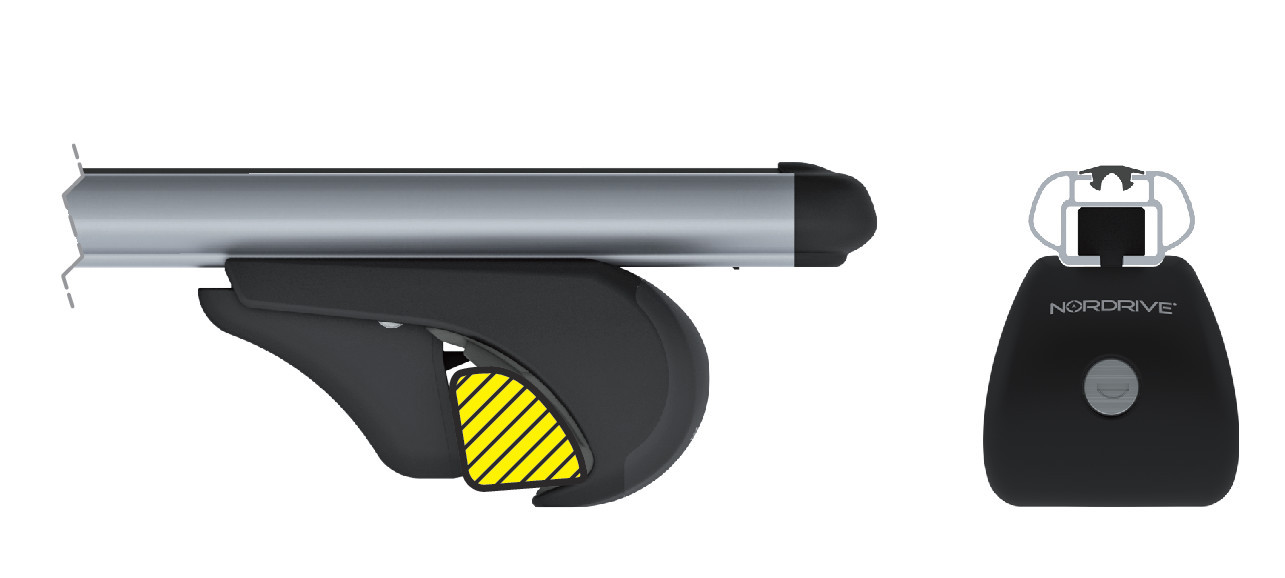 Alumia Rail, set completo barre portatutto in alluminio - S - Evos RA - immagine 6