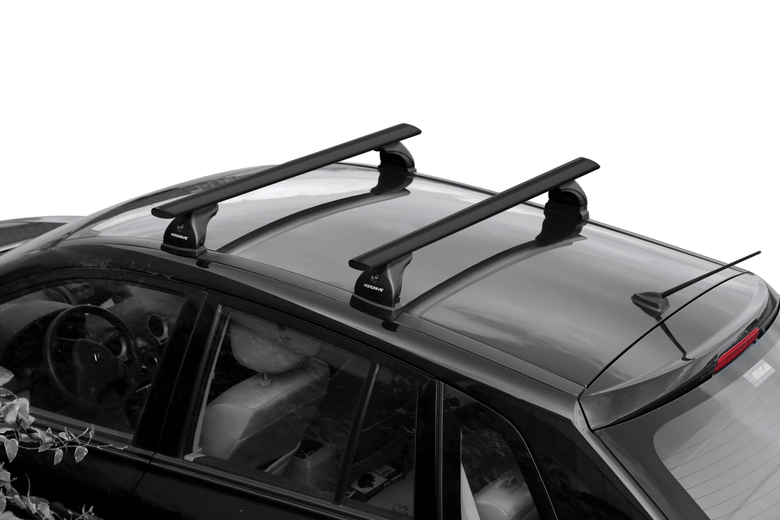 Silenzio Black, coppia barre portatutto in alluminio - S - 108 cm - immagine 3