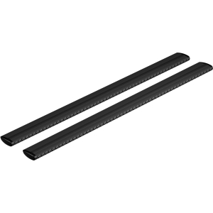 Silenzio Black, coppia barre portatutto in alluminio - XL - 140 cm
