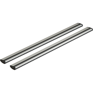 Silenzio, coppia barre portatutto in alluminio - M - 120 cm