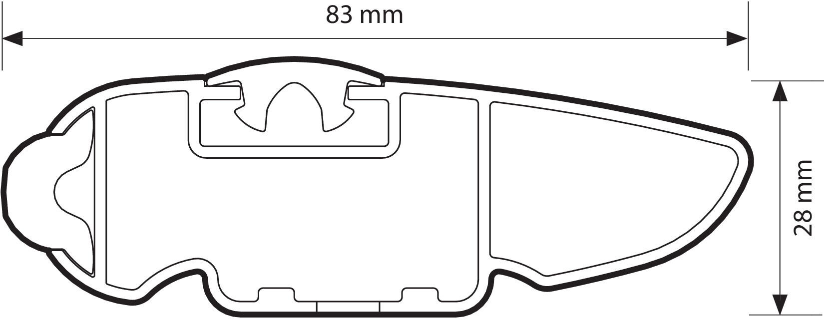 Silenzio, coppia barre portatutto in alluminio - L - 128 cm - immagine 7