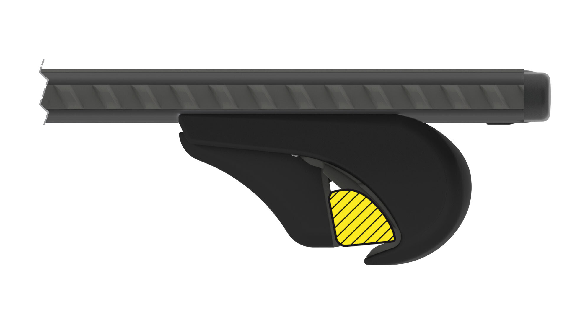 Silenzio Black Rail, set completo barre portatutto in alluminio - L - Evos RA - immagine 6