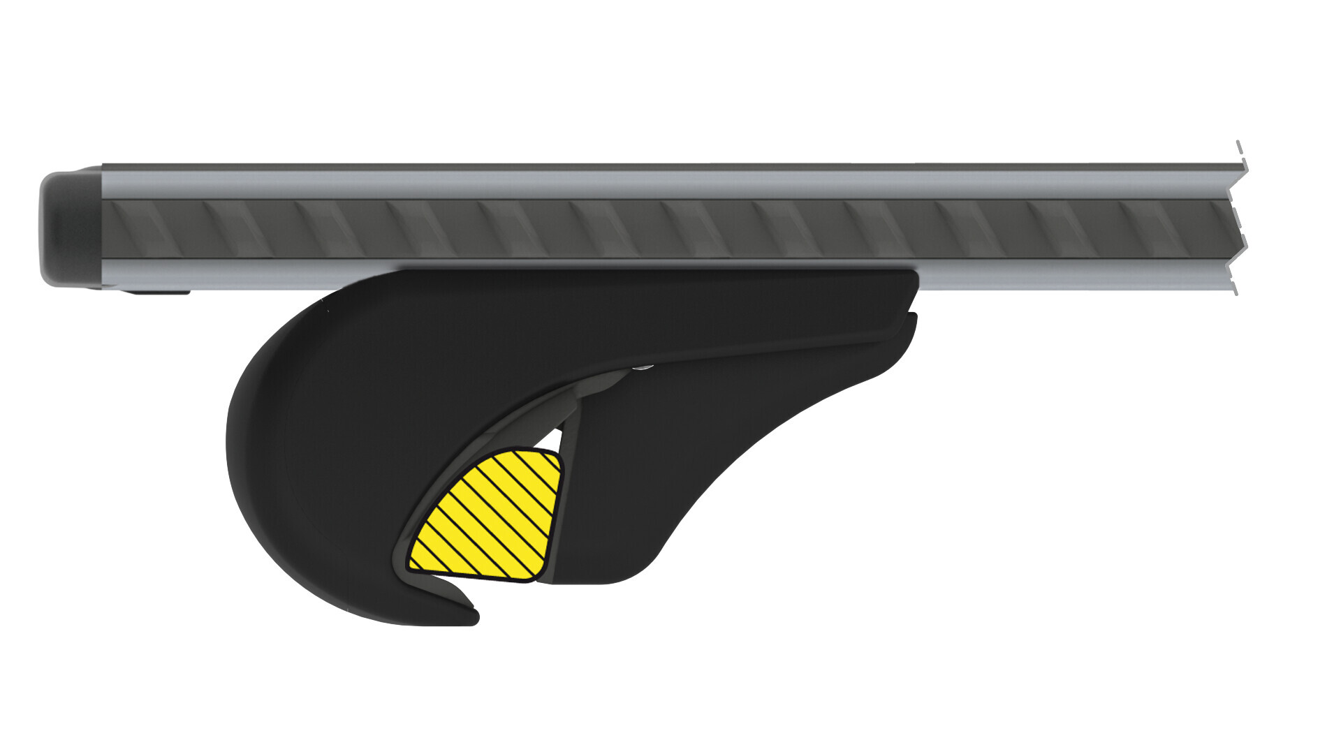 Silenzio Rail, set completo barre portatutto in alluminio - S - Evos RA - immagine 4