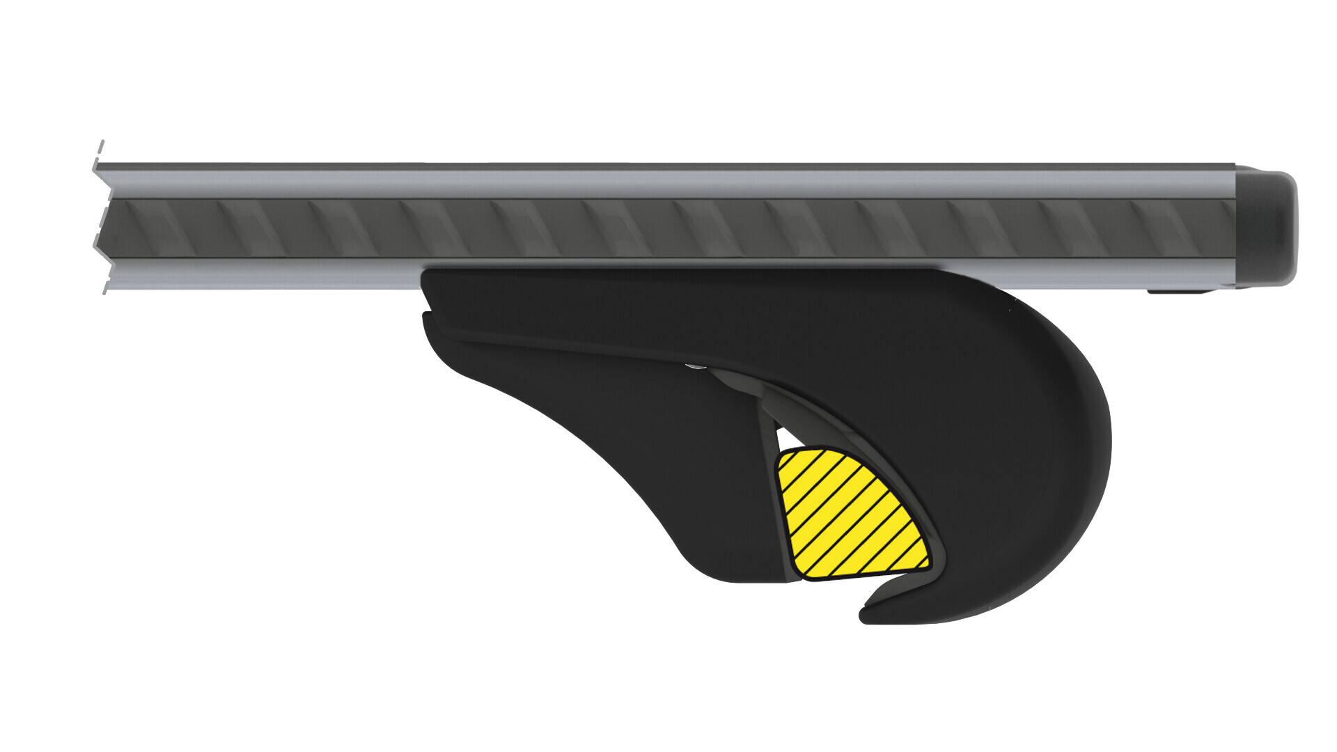 Silenzio Rail, set completo barre portatutto in alluminio - S - Evos RA - immagine 6