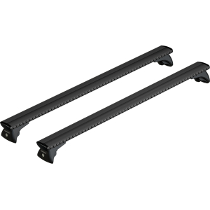 Silenzio Black In-Rail, set completo barre portatutto in alluminio - S - Evos IA