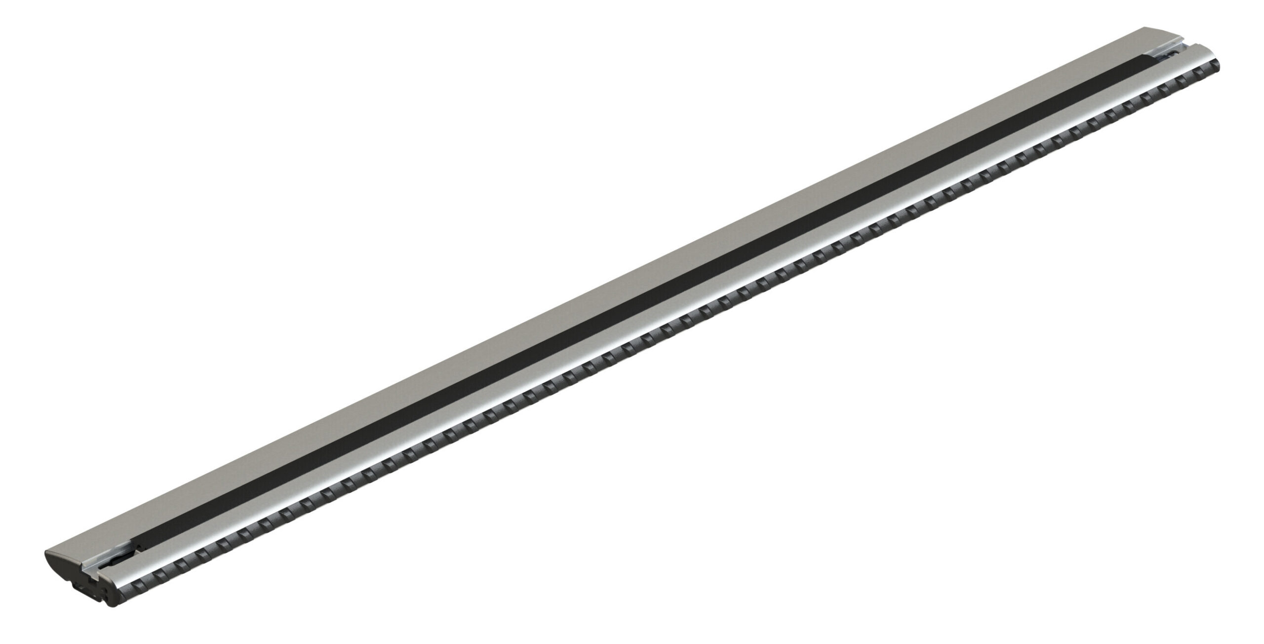 Silenzio CX, barra portatutto in alluminio - 124 cm