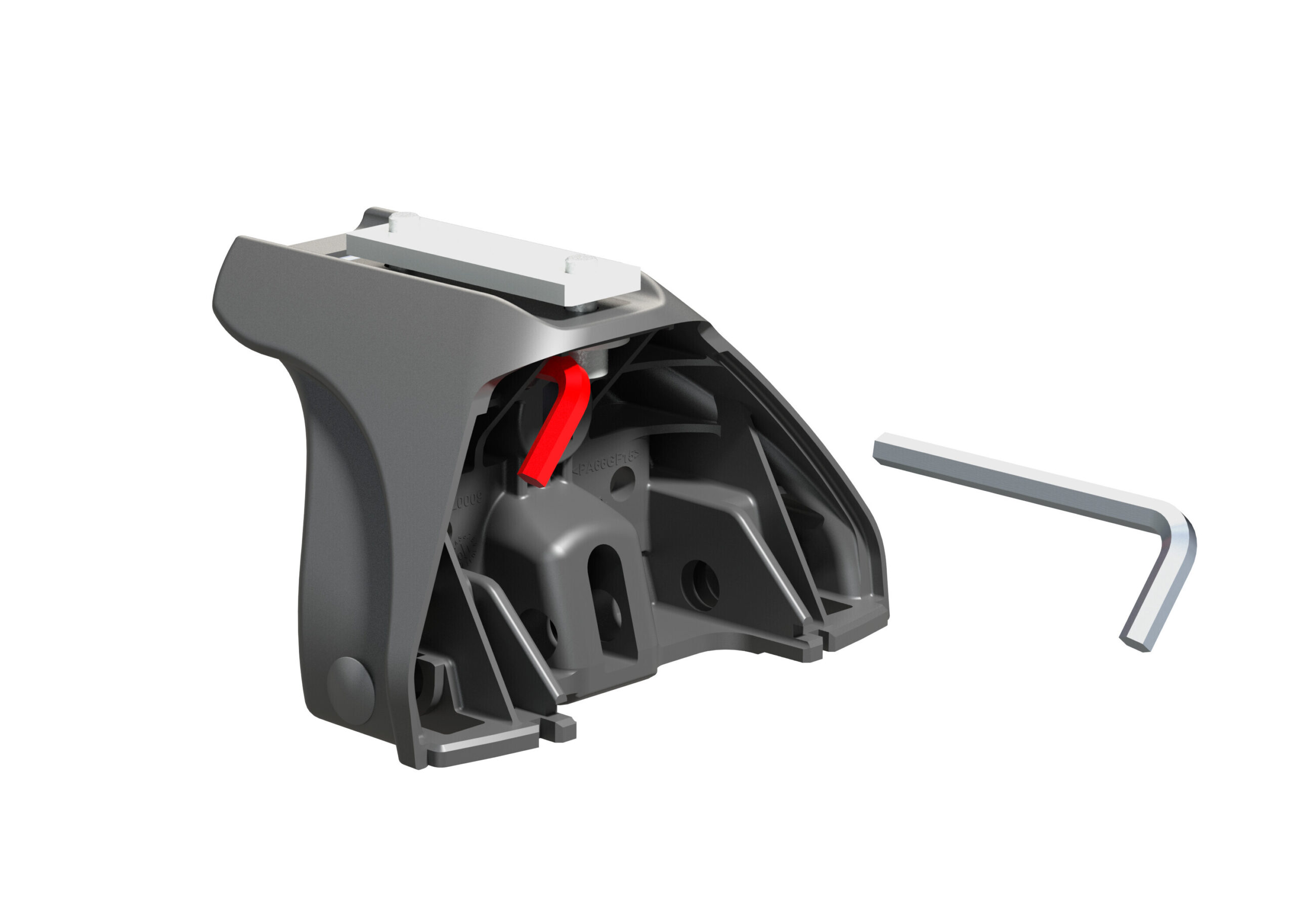 Evos LP (low profile), kit 4 piedi con profilo basso - immagine 2