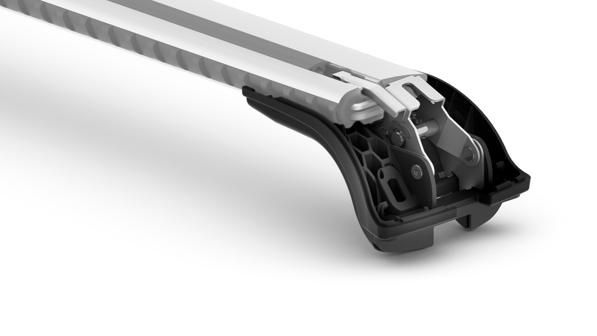 Origine RL (Rail), set 4 piedi per barre portatutto Silenzio CX - immagine 2