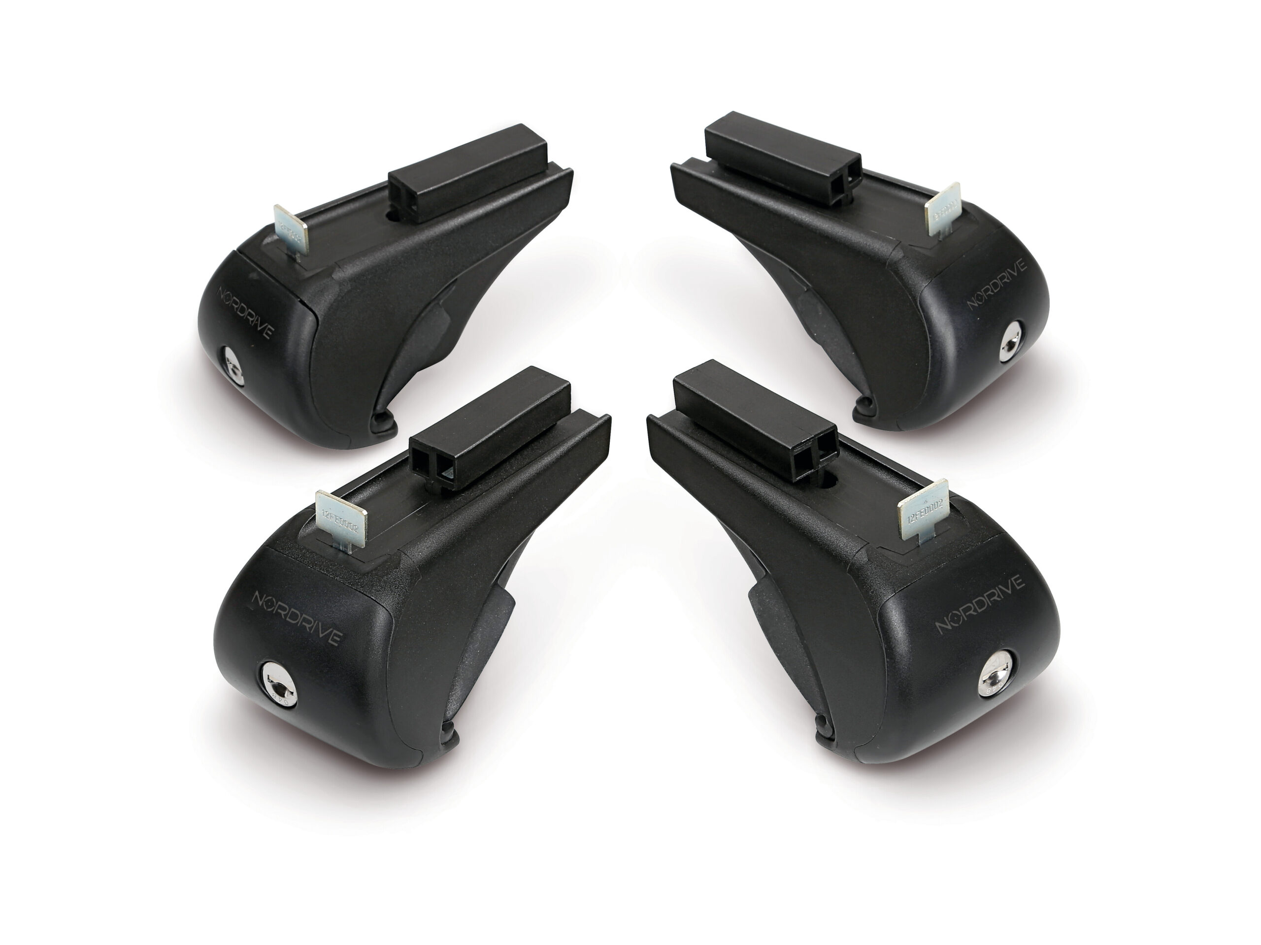 Evos RS (Rail Steel), kit 4 piedi per barre in acciaio