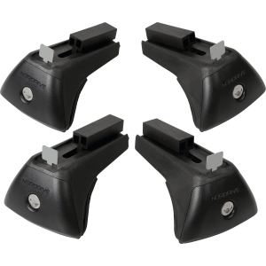Evos IS (In-Rail Steel), kit 4 piedi per barre acciaio