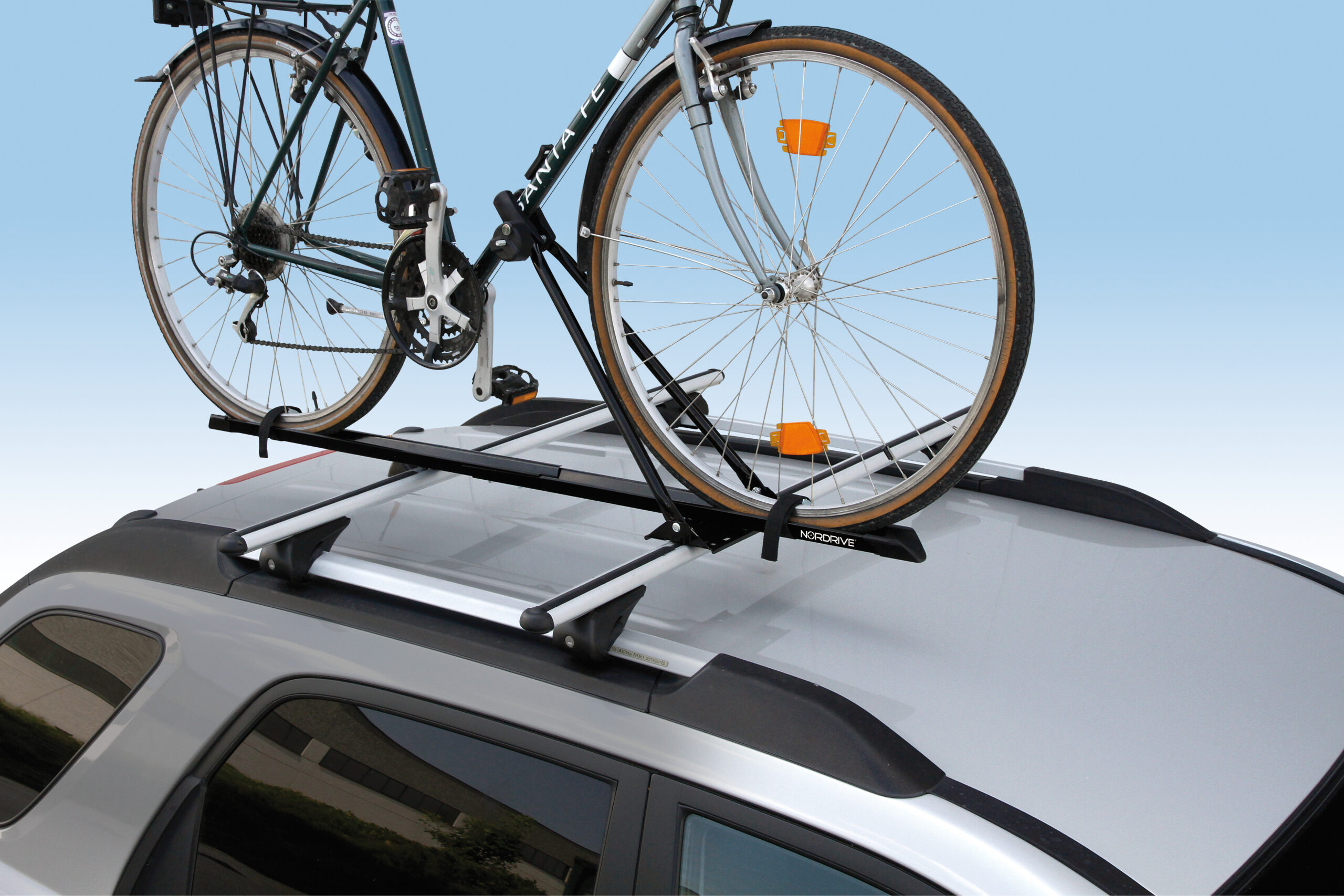 Bike-One, porta bicicletta in acciaio - Nero - immagine 5