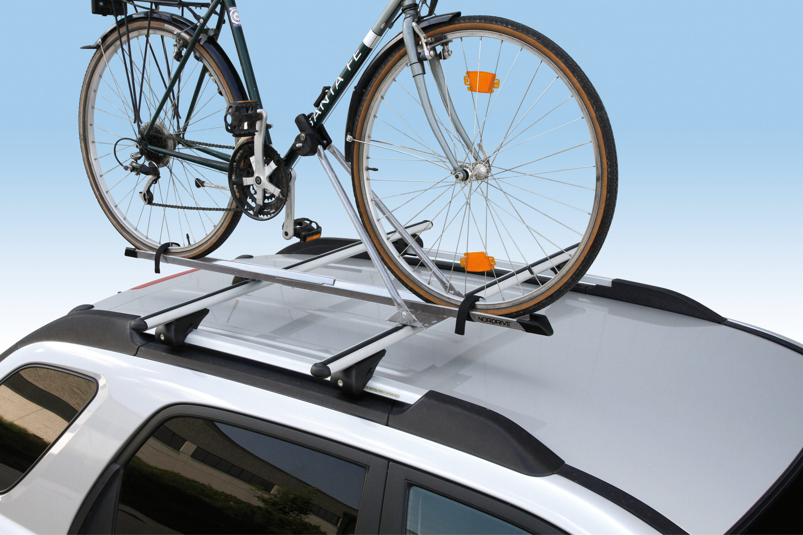 Bike-One, porta bicicletta in acciaio - Grigio - immagine 5