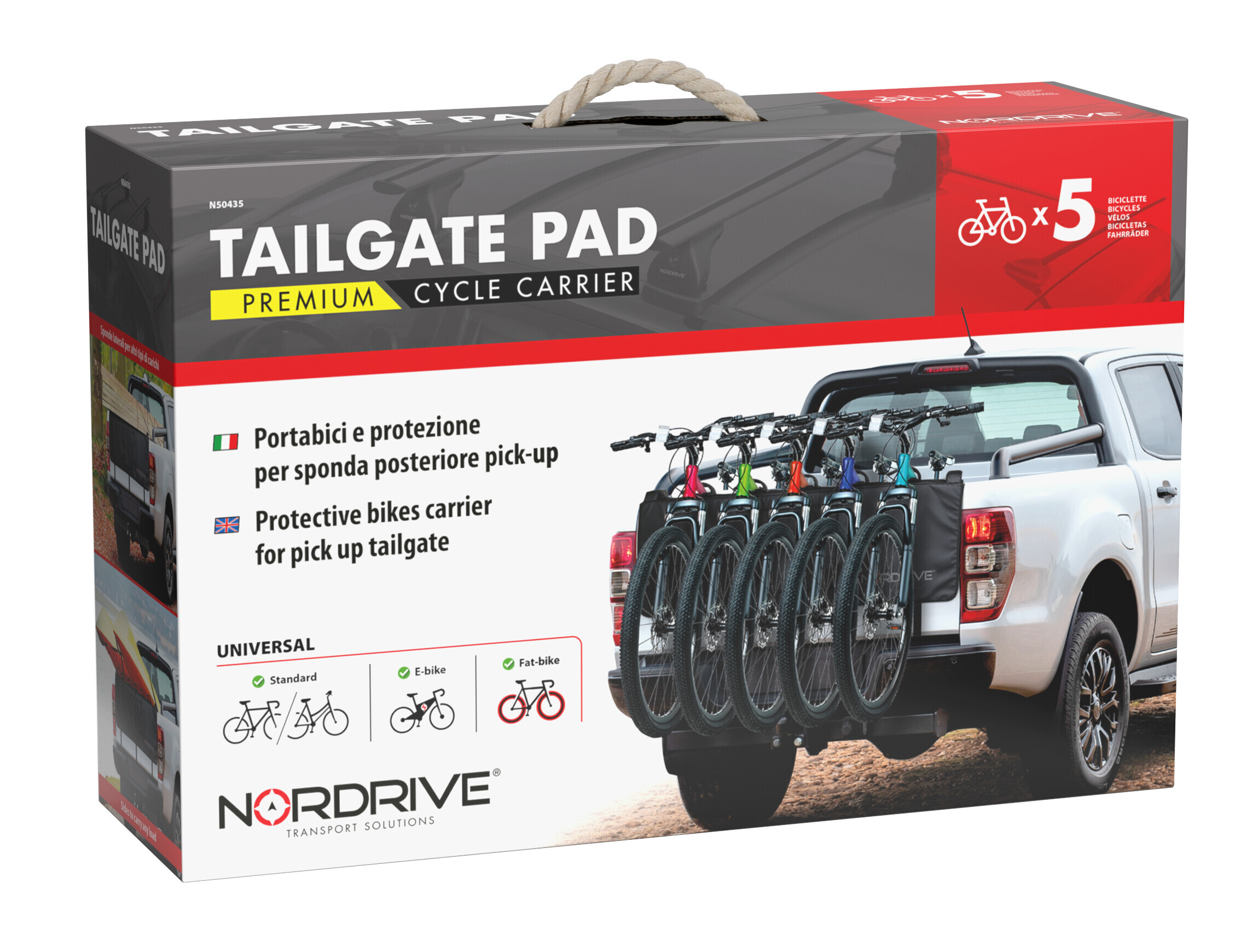 Tailgate Pad, portabici da portellone posteriore pick-up - immagine 11