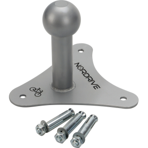 Sphere-2, supporto universale per portabiciclette posteriori a gancio traino, con fissaggio a muro