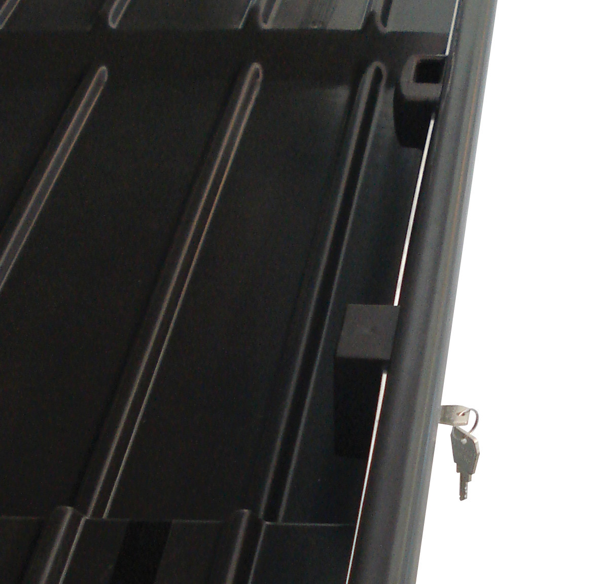 Box 330, box tetto in ABS, 330 litri - Grigio goffrato - immagine 6