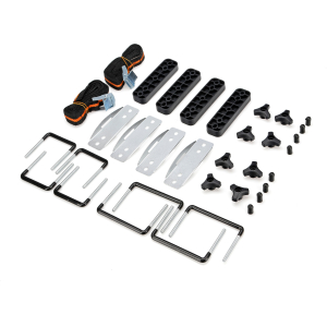 Ricambio kit fissaggio per box tetto Nordrive in ABS/PST