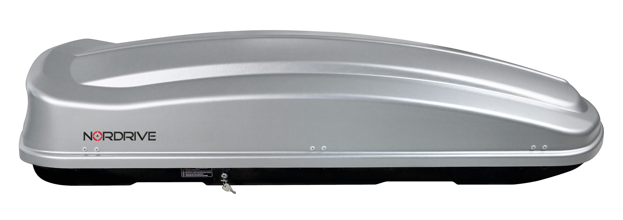 Box 430, box tetto in ABS, 430 litri - Grigio goffrato - immagine 3