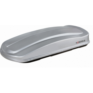 Box 530, box tetto in ABS, 530 litri - Grigio goffrato