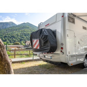 Copertura per portabici camper e roulotte