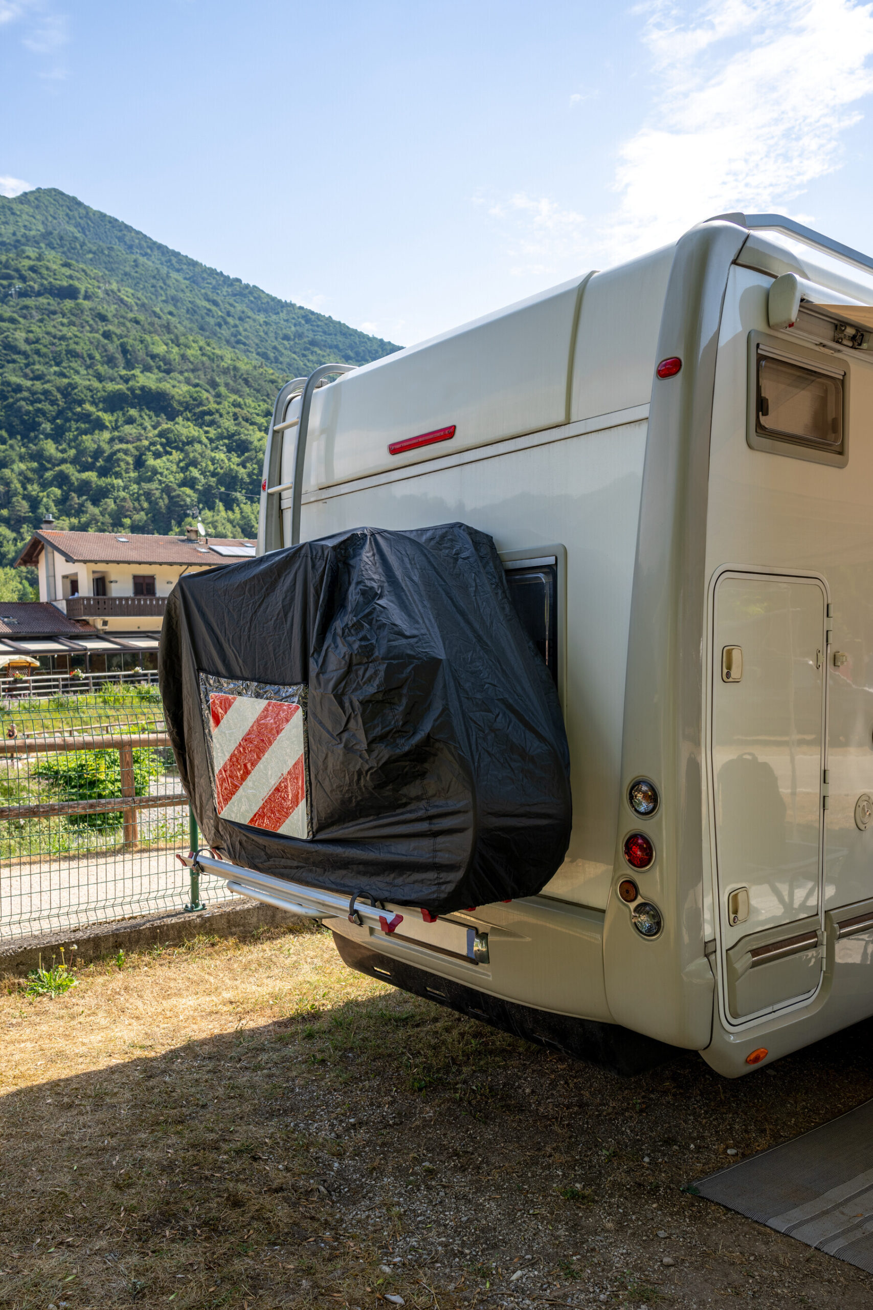 Copertura per portabici camper e roulotte - immagine 2