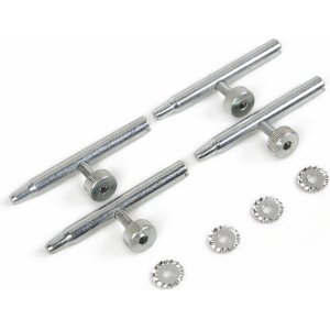 Set 4 perni, viti, rondelle di ricambio per Kit Evos (59FE053A, 81FE054A, 82FE0004)