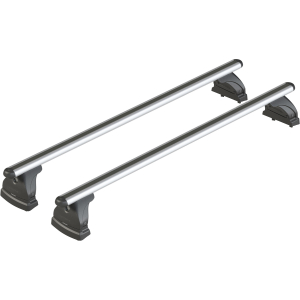 Alumia, set completo barre portatutto in alluminio - M - Evos LP - C278