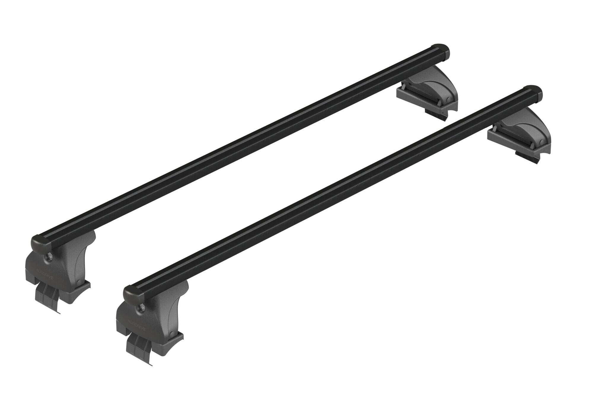Helio Black, set completo barre portatutto in alluminio - M - Evos LP - C058