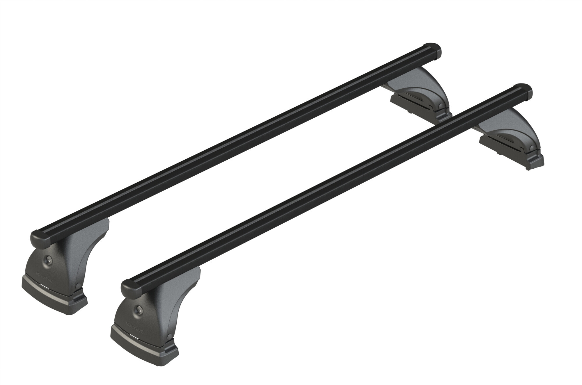 Helio Black, set completo barre portatutto in alluminio - M - Evos ST - C179