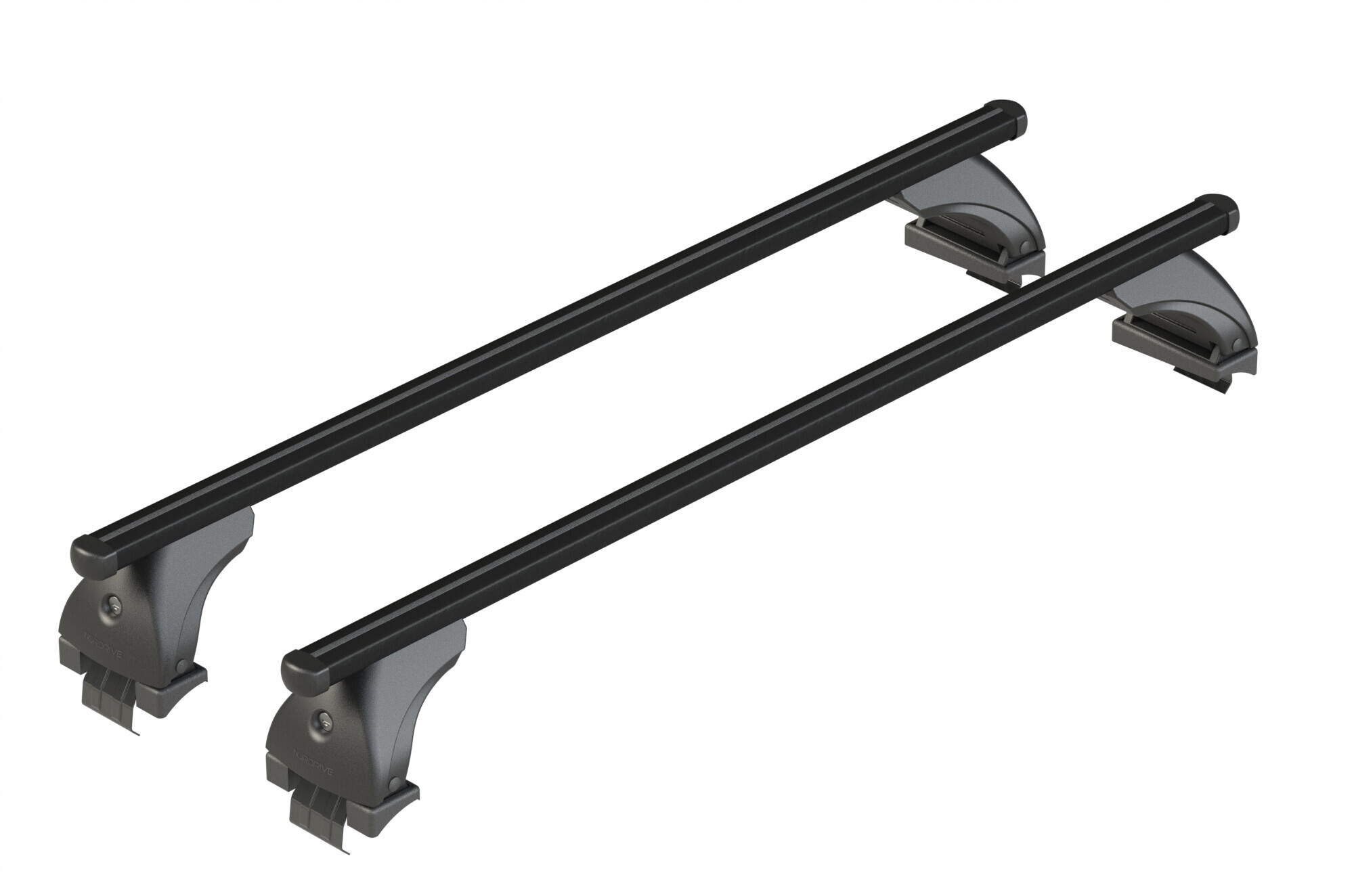 Helio Black, set completo barre portatutto in alluminio - M - Evos ST - C058