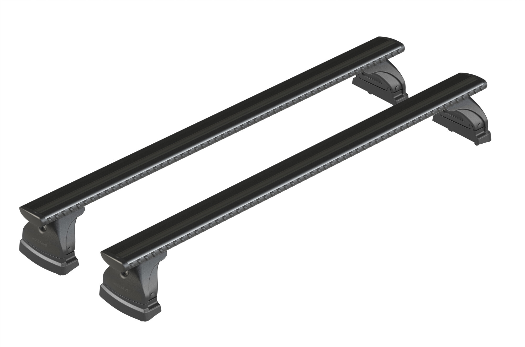 Silenzio Black, set completo barre portatutto in alluminio - M - Evos LP - C230