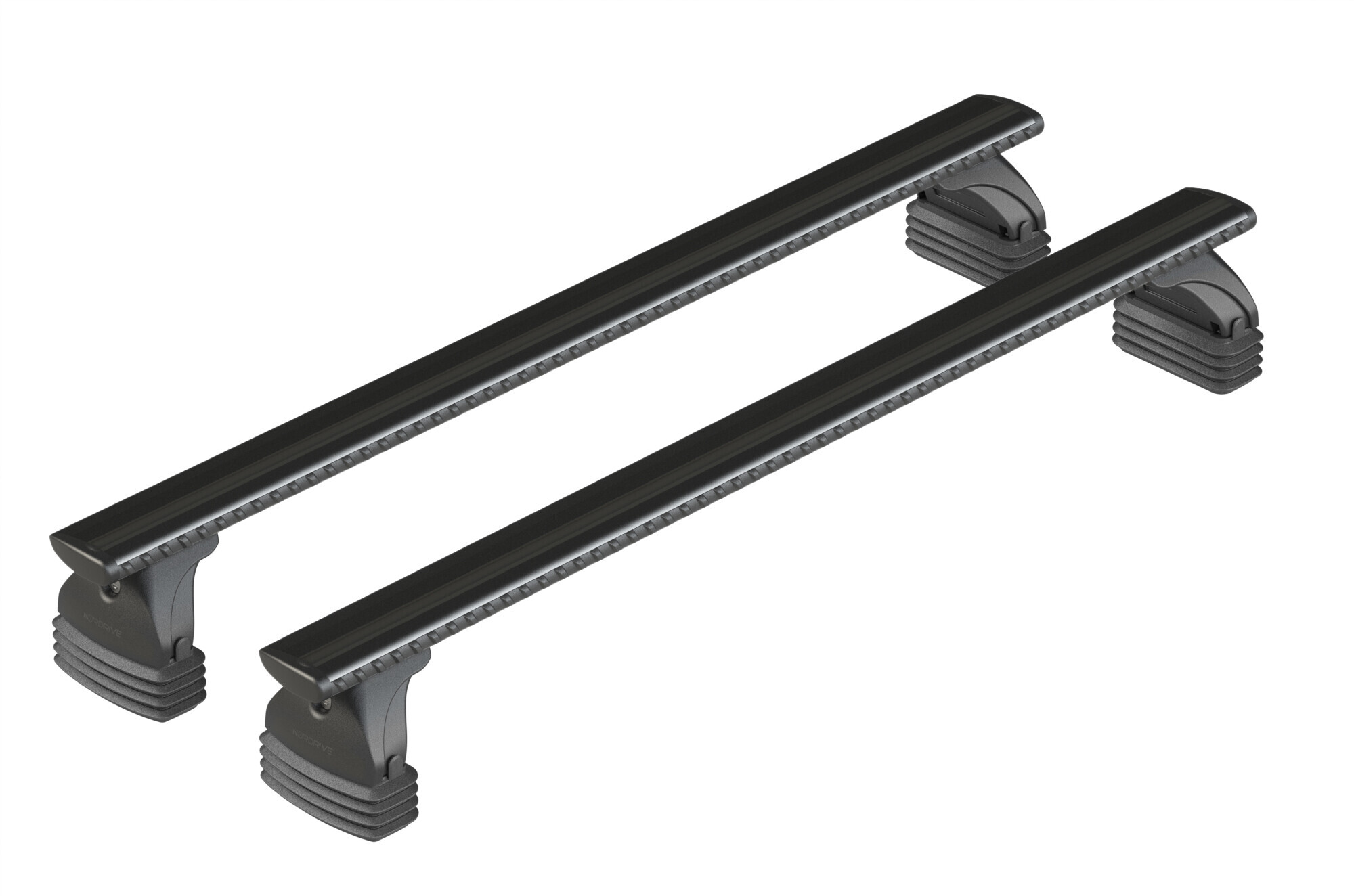 Silenzio Black, set completo barre portatutto in alluminio - L - Evos LP - C026