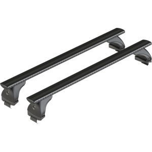 Silenzio Black, set completo barre portatutto in alluminio - M - Evos ST - C279