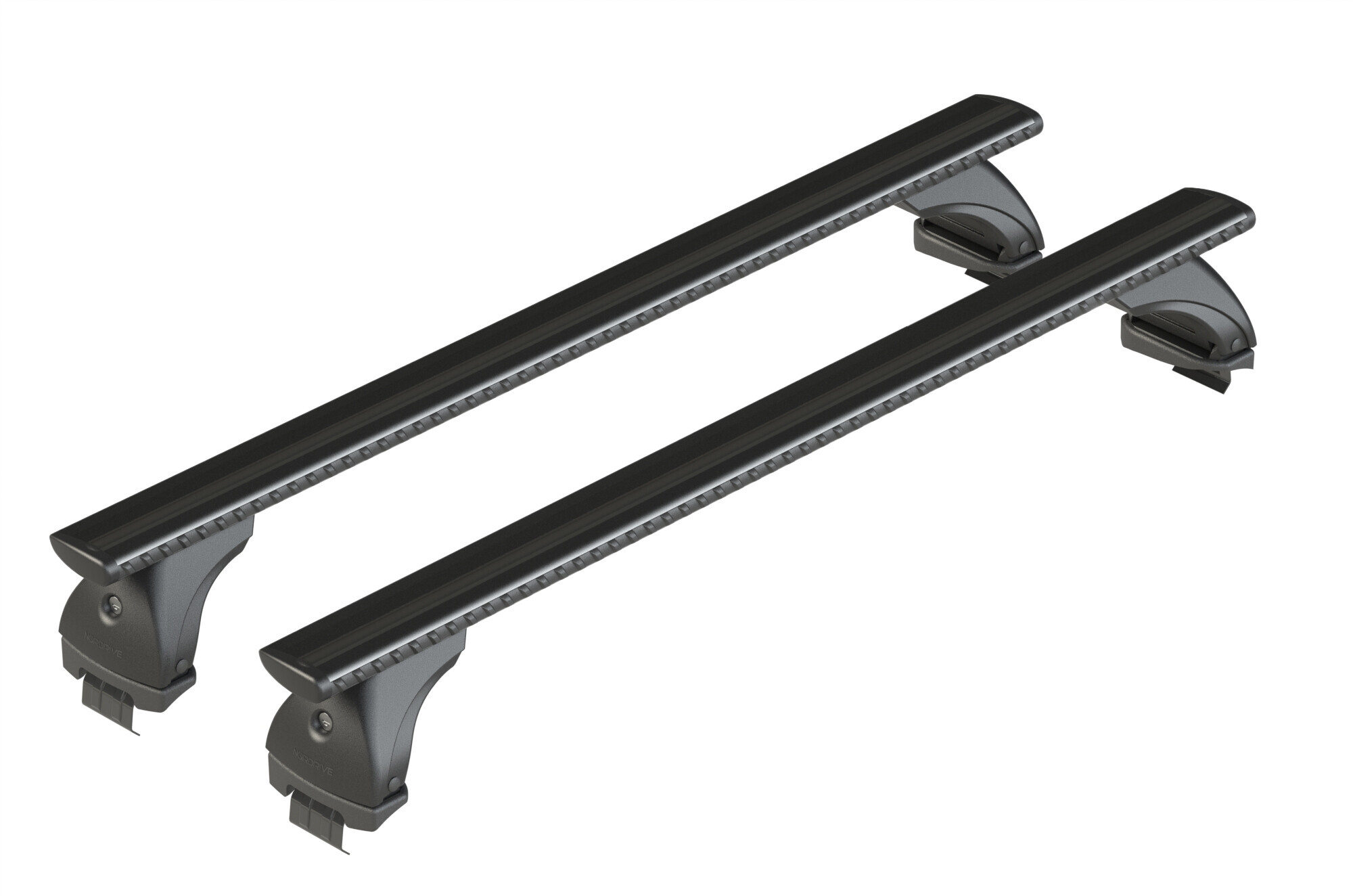 Silenzio Black, set completo barre portatutto in alluminio - M - Evos ST - C217