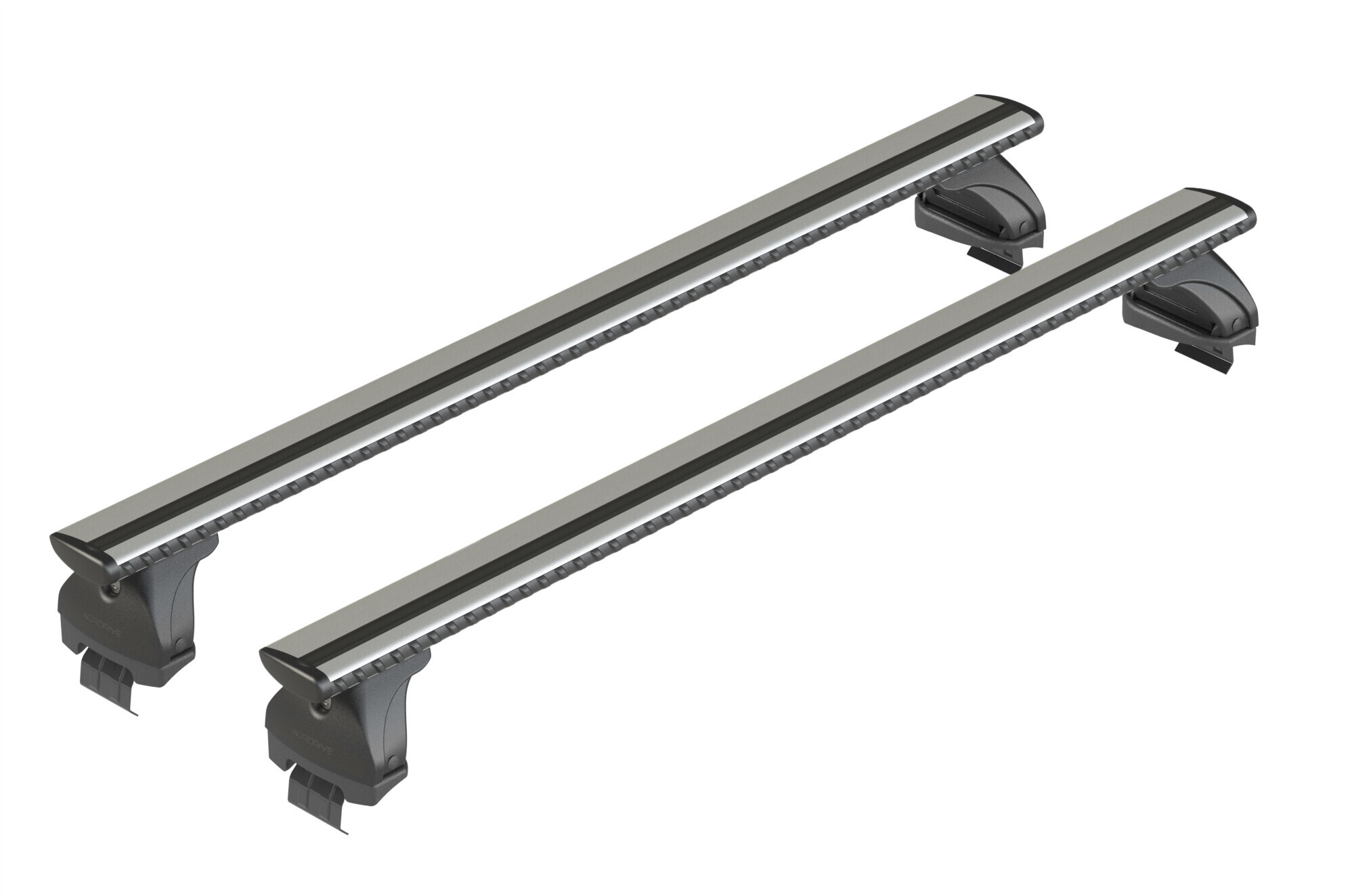 Silenzio, set completo barre portatutto in alluminio - M - Evos LP - C169