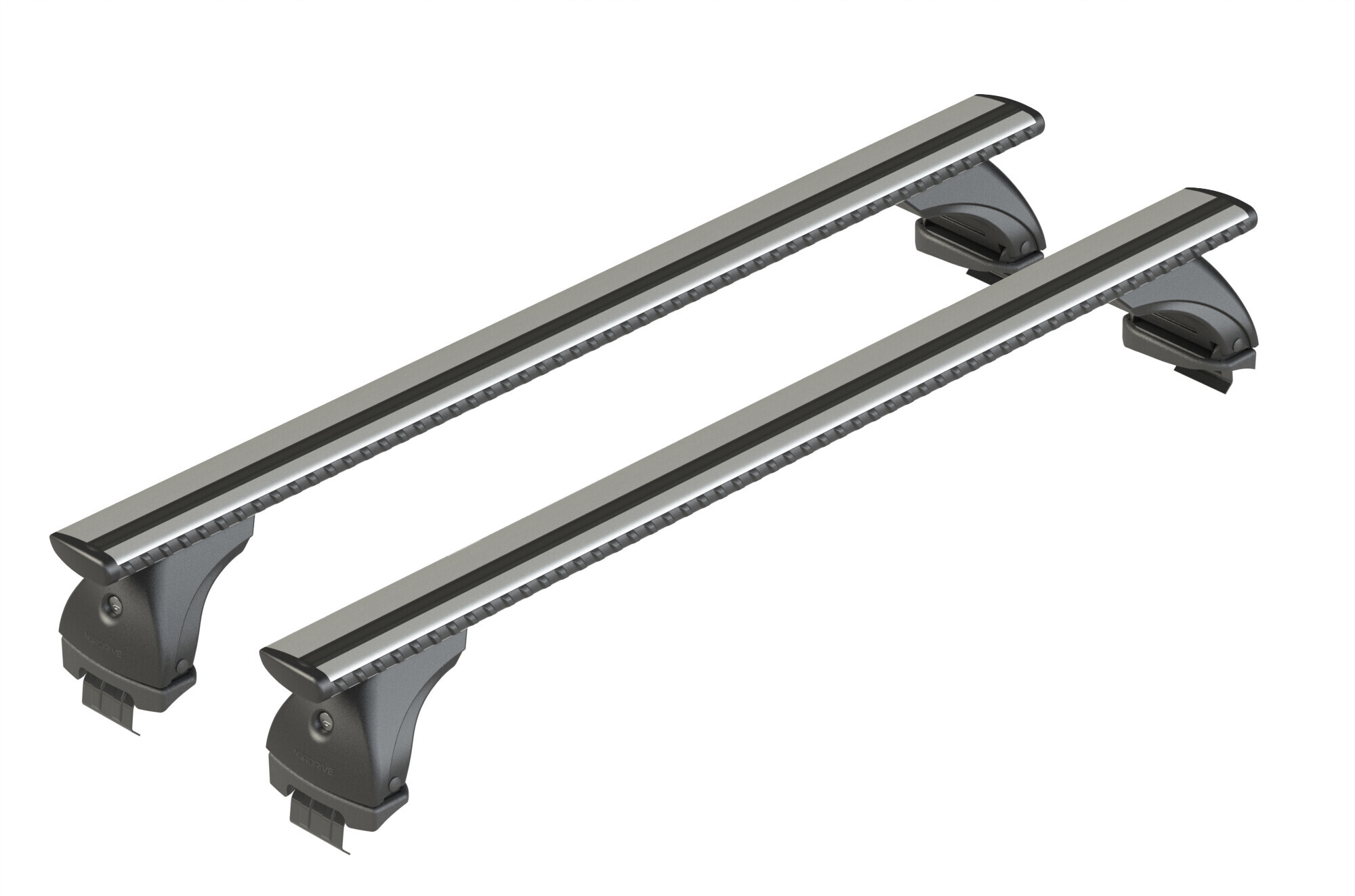 Silenzio, set completo barre portatutto in alluminio - S - Evos ST - C101