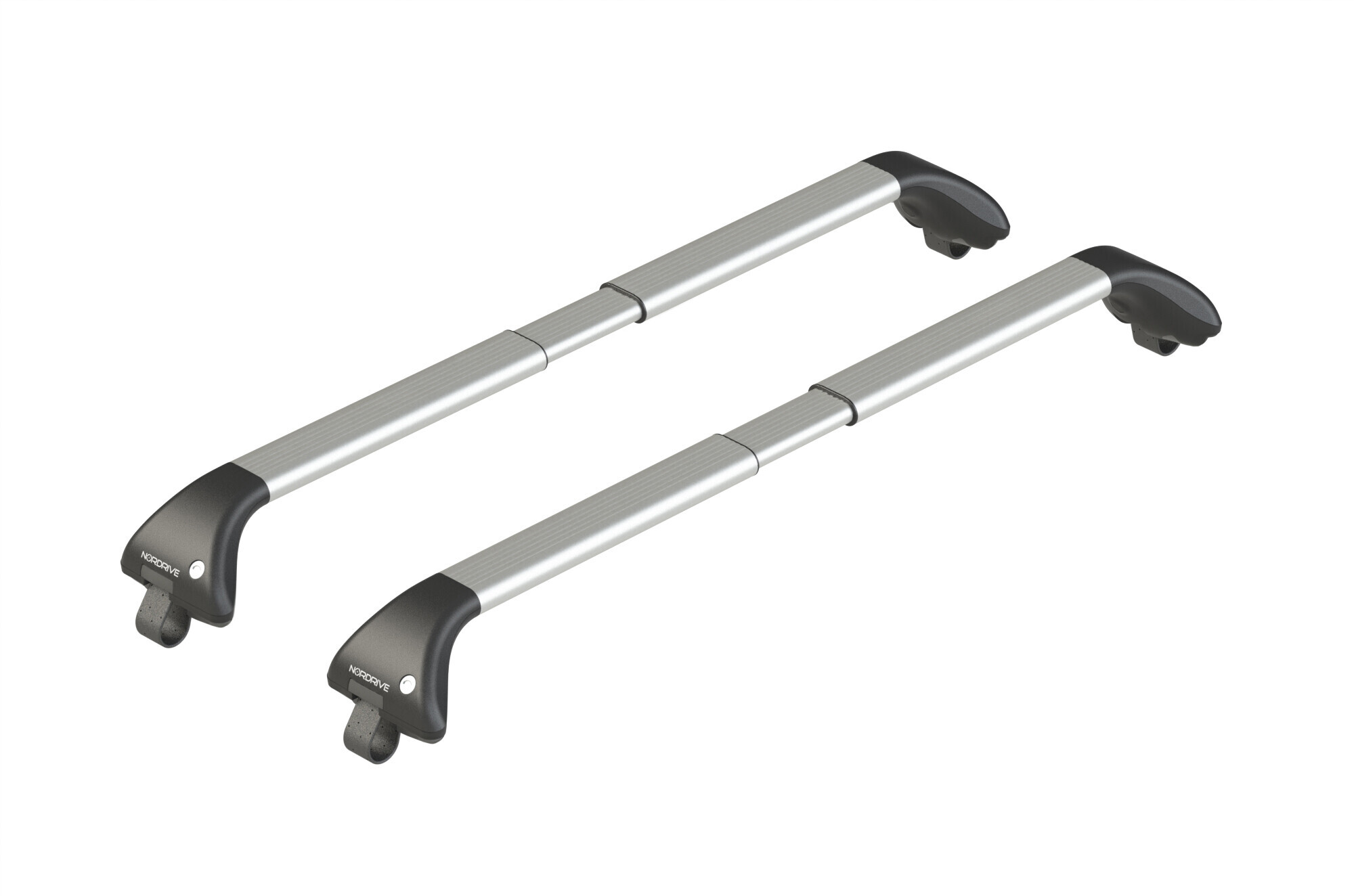 Snap Alu Rail, set completo barre portatutto telescopiche in alluminio - L - F1