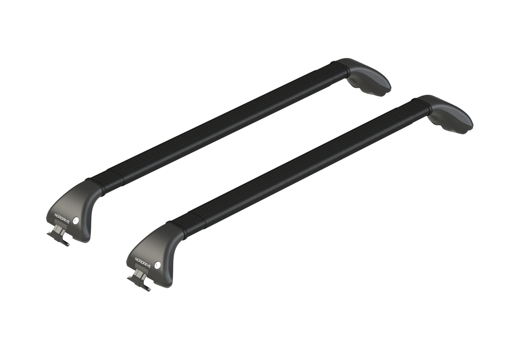 Snap Steel In-Rail, set completo barre portatutto telescopiche in acciaio - L - K1