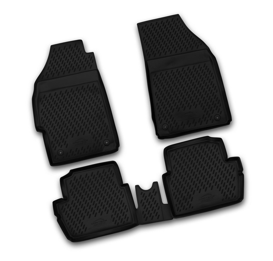 Set tappeti su misura in TPE - compatibile per Chevrolet Spark (02/10>09/15)