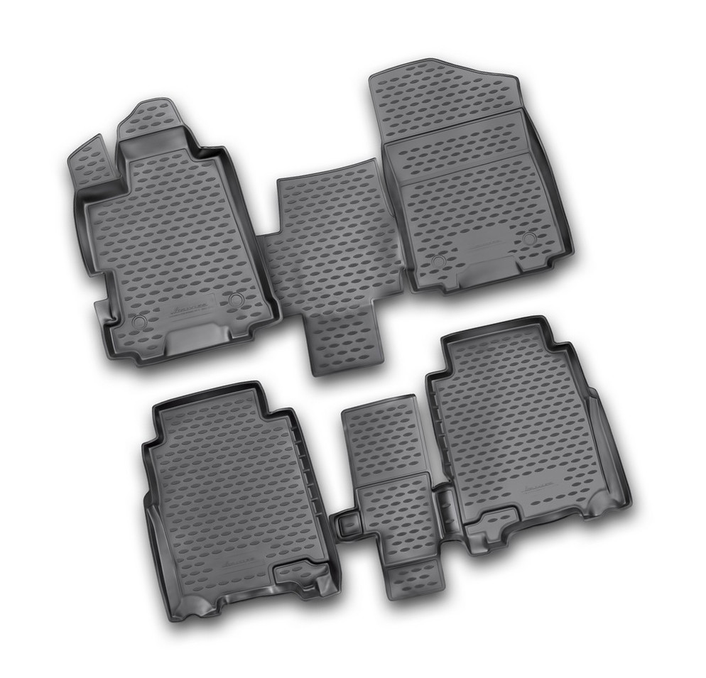 Set tappeti su misura in TPE - compatibile per Honda FR-V 5p (11/04>12/10)