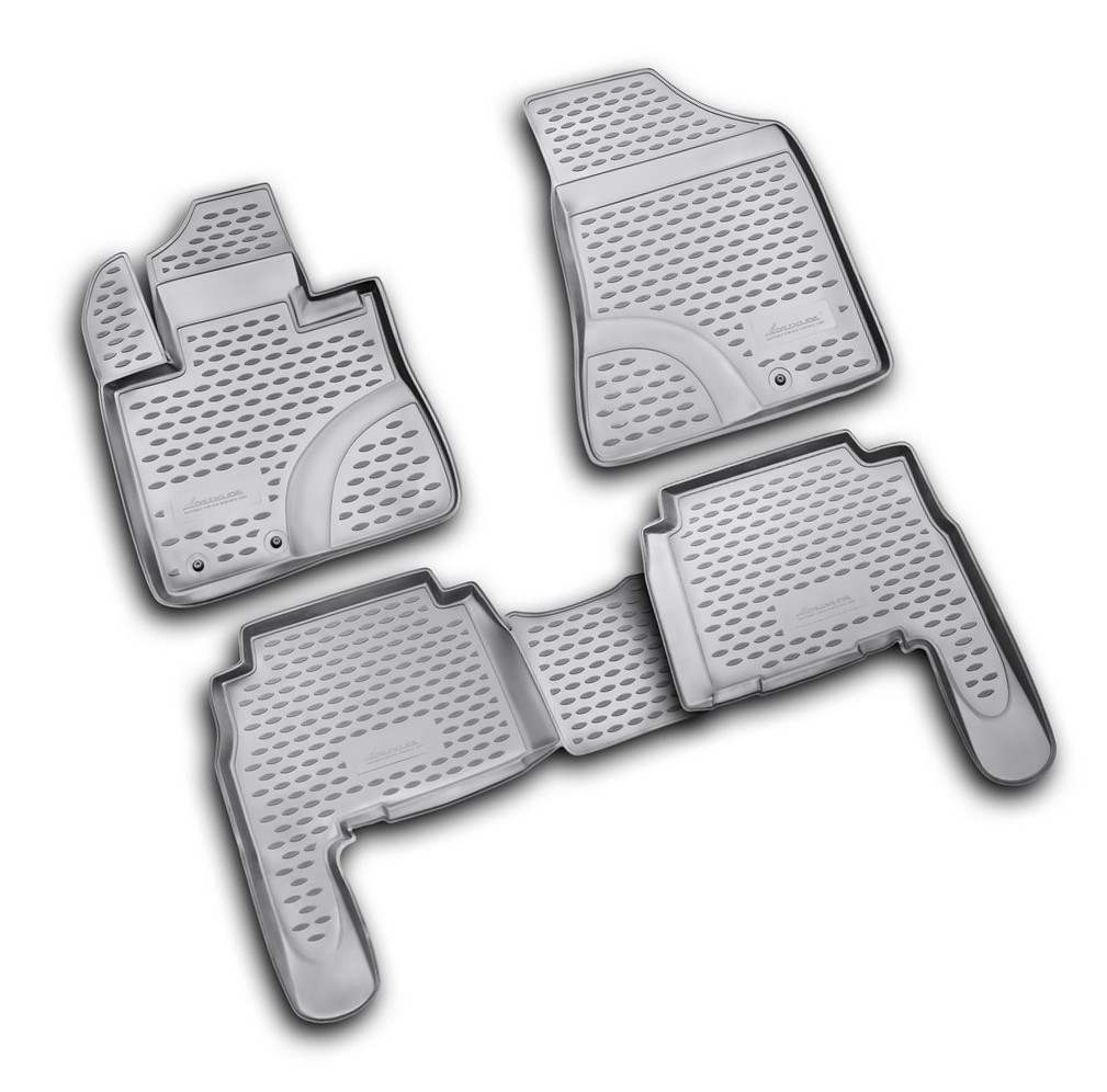 Set tappeti su misura in TPE - compatibile per Kia Sorento (11/09>09/12)
