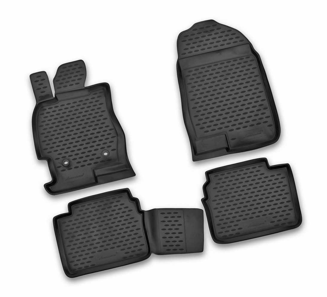 Set tappeti su misura in TPE - compatibile per Mazda 6 4p (04/08>12/12) - Mazda 6 Wagon (04/08>12/12)