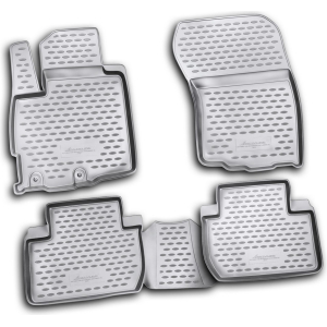 Set tappeti su misura in TPE - compatibile per Mitsubishi Outlander (03/10>09/12)