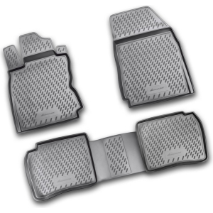 Set tappeti su misura in TPE - compatibile per Nissan Note (03/06>09/13)