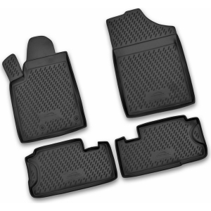 Set tappeti su misura in TPE - compatibile per Peugeot Partner Tepee (05/96>12/02) - Peugeot Ranch 5p (05/96>03/08)