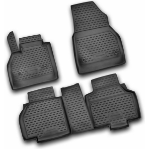 Set tappeti su misura in TPE - compatibile per Renault Kangoo 5p (02/08>05/21) no fix